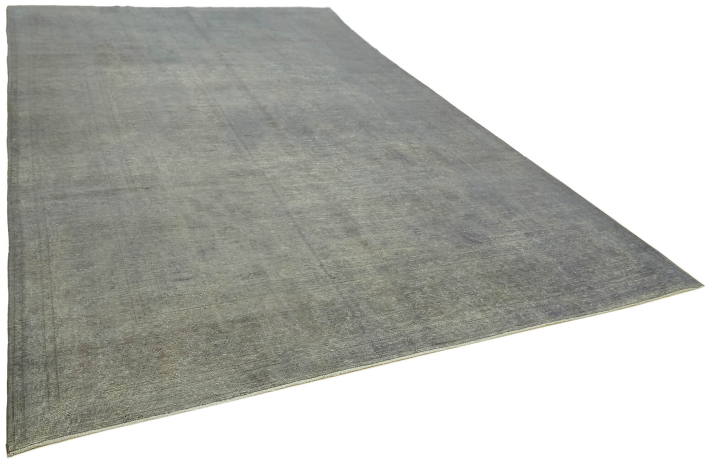 9x14 Grey Overdyed Large Area Rug - 43352