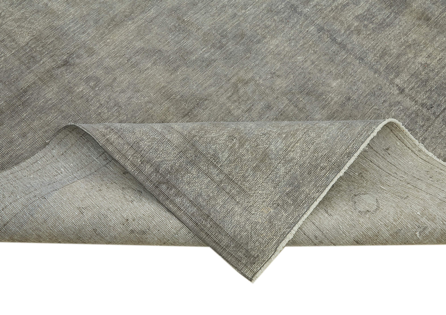 9x14 Grey Overdyed Large Area Rug - 43352