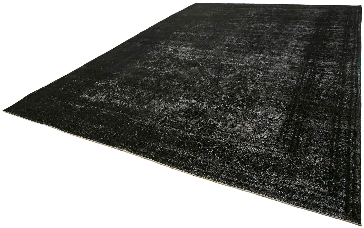 11x15 Black Vintage Large Area Rug - 43353