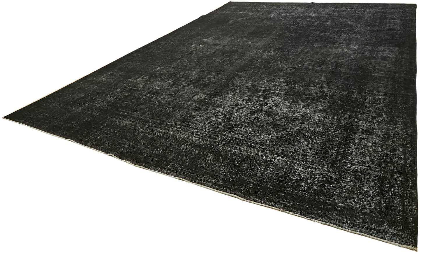 11x15 Black Vintage Large Area Rug - 43354