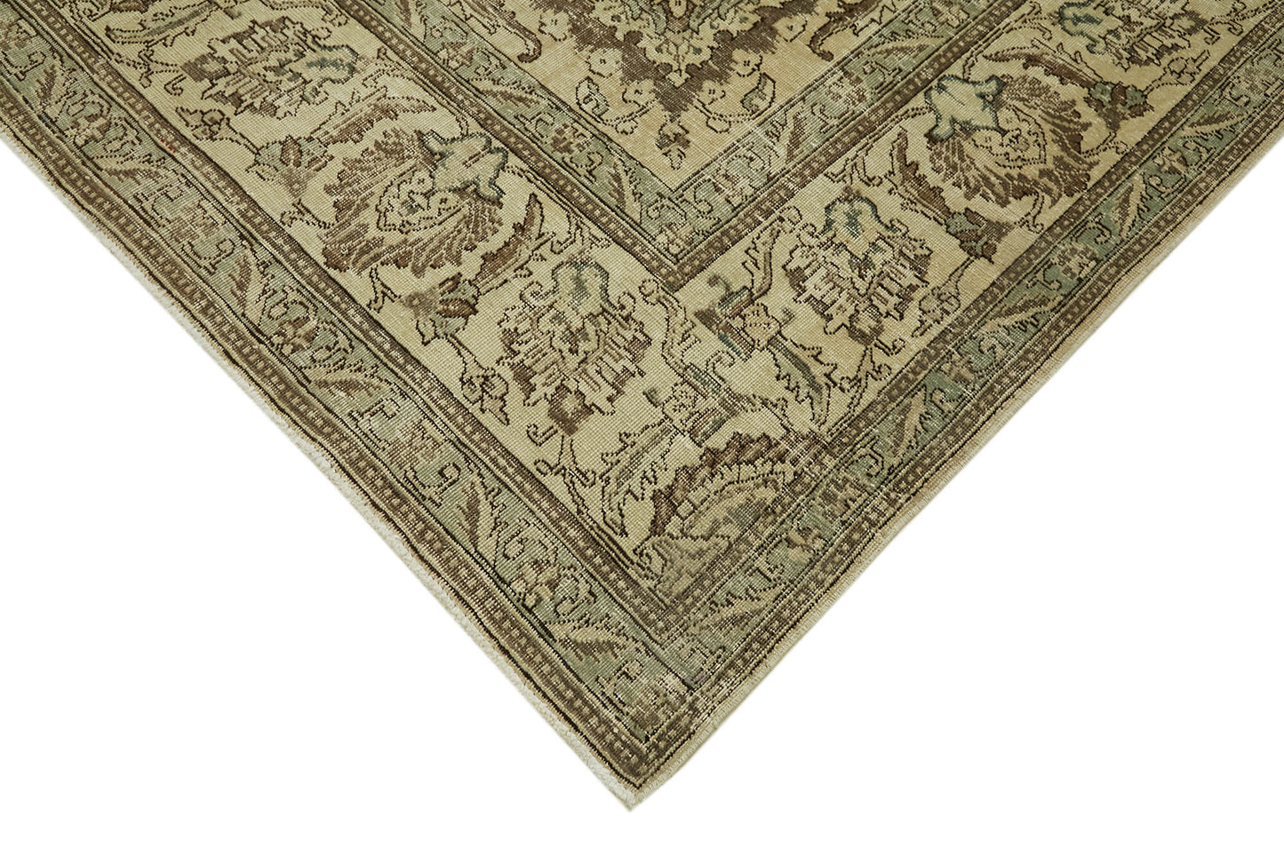 12x18 Beige Vintage Large Area Rug - 43355