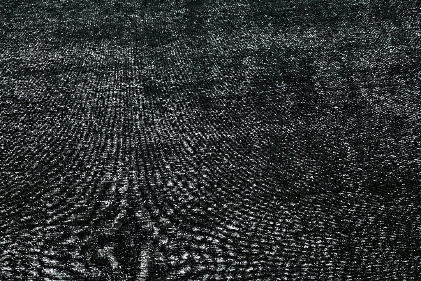 10x15 Black Overdyed Large Area Rug - 43358