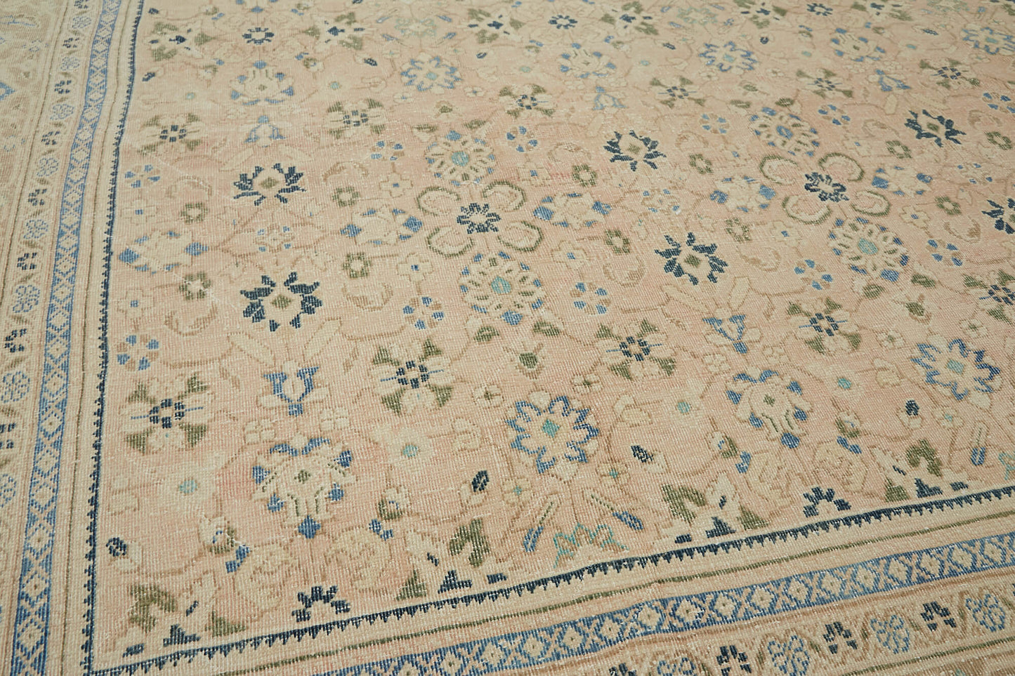 10x13 Beige Vintage Large Area Rug - 43365