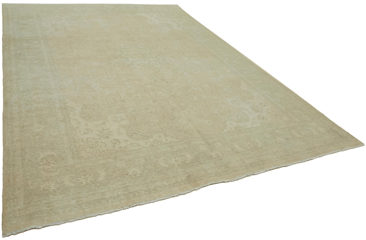 9x12 Beige Vintage Large Area Rug - 43368