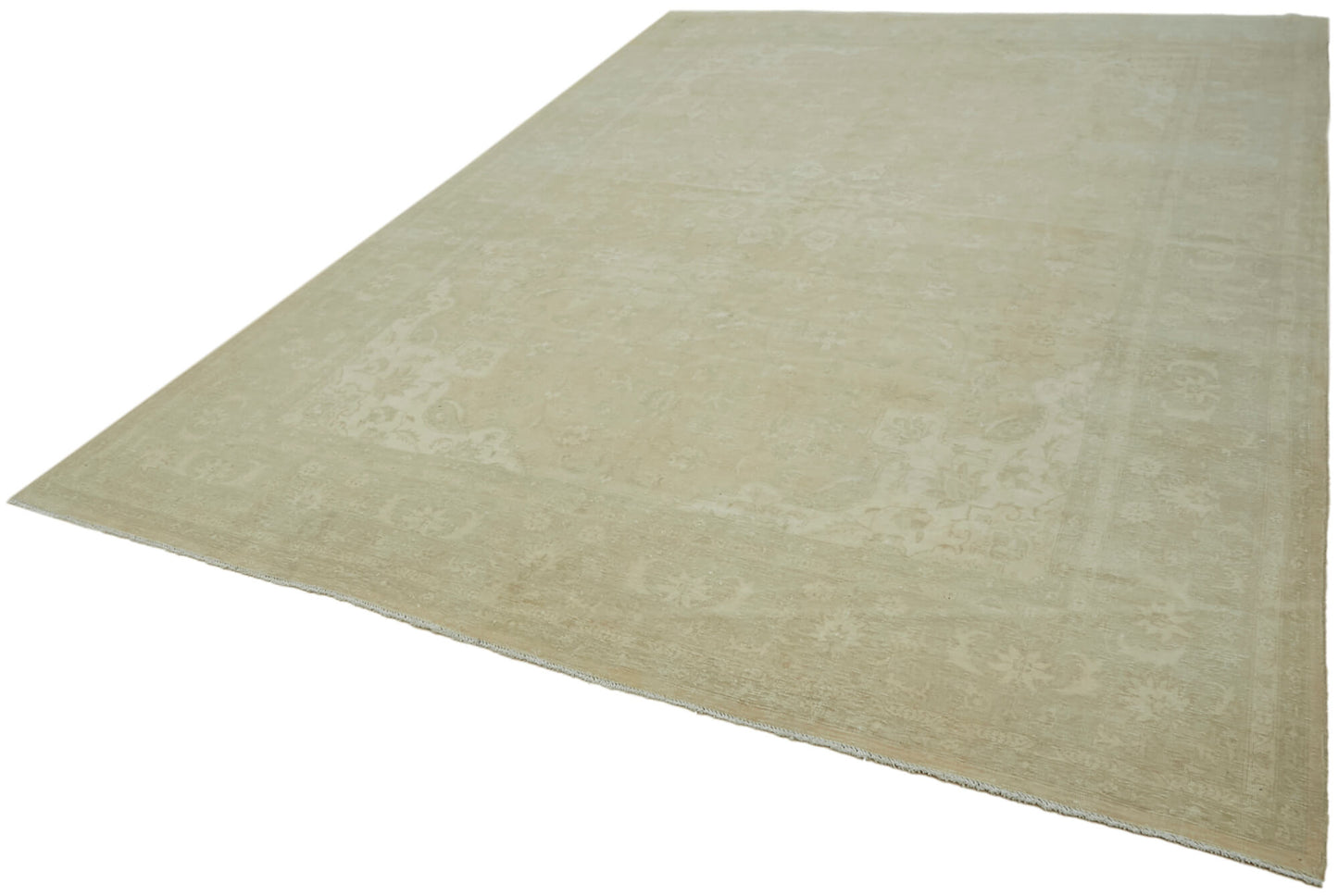 9x12 Beige Vintage Large Area Rug - 43368