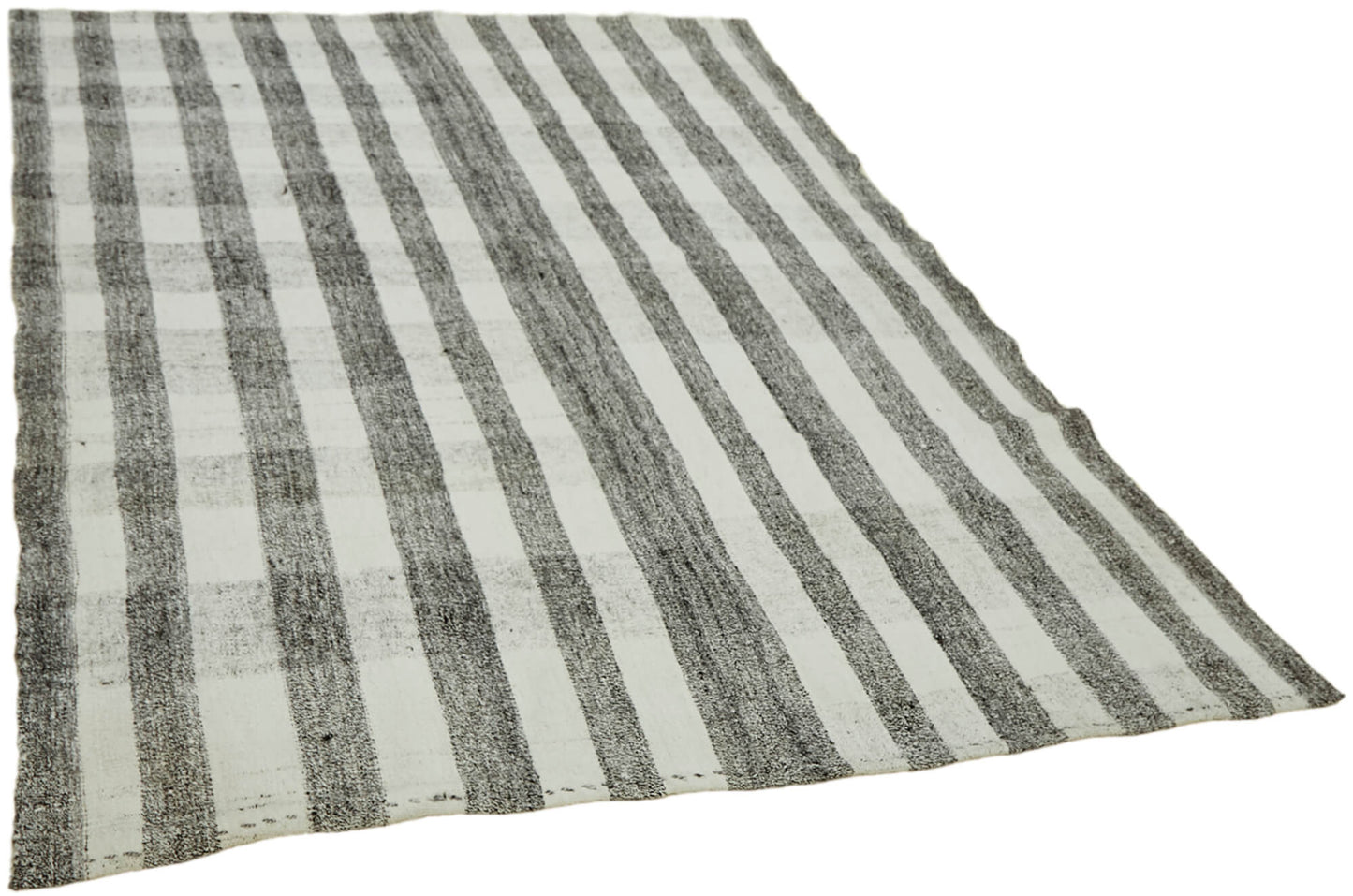 6x8 Grey Anatolian Kilim Rug - 43483