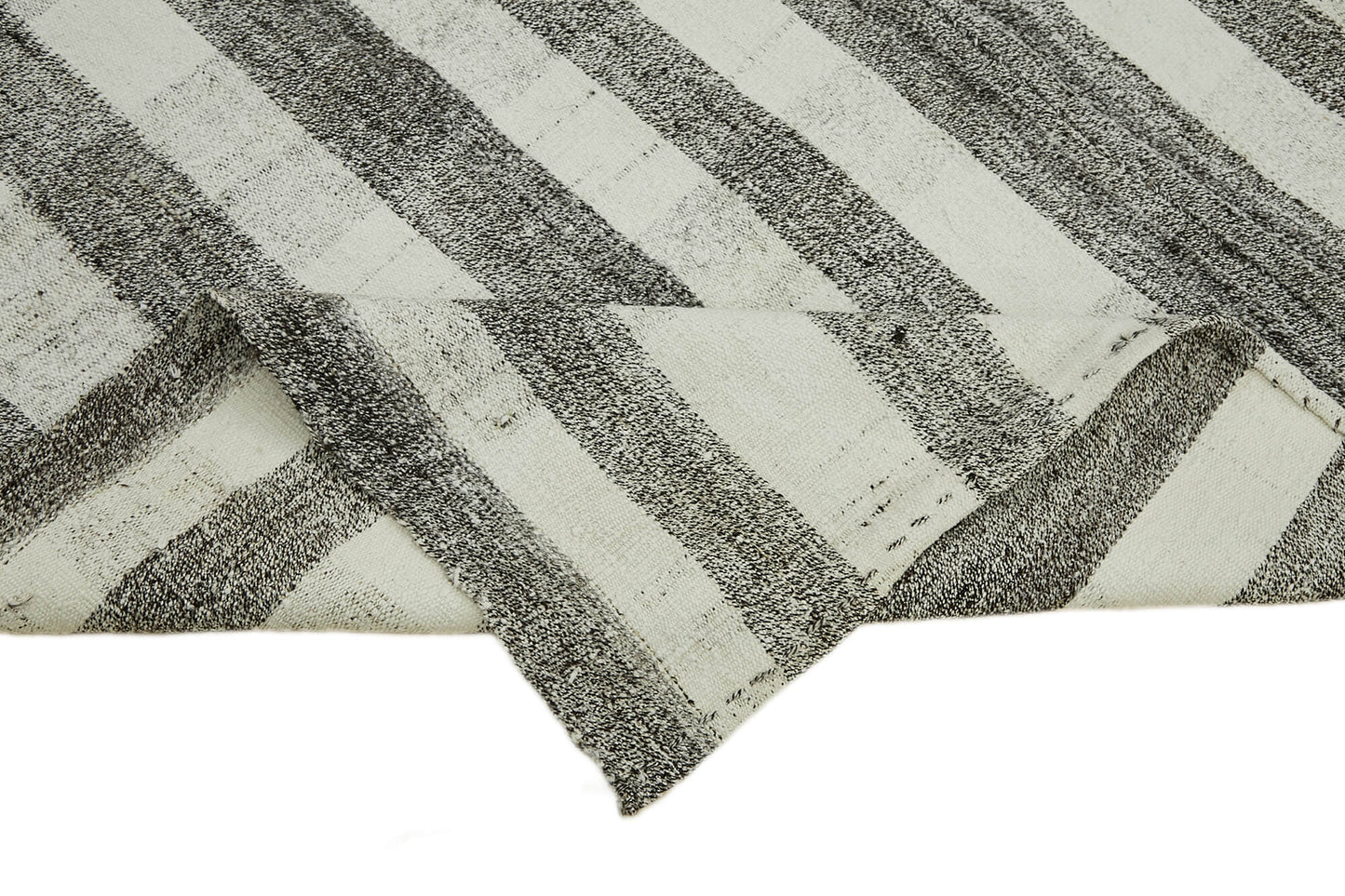 6x8 Grey Anatolian Kilim Rug - 43483