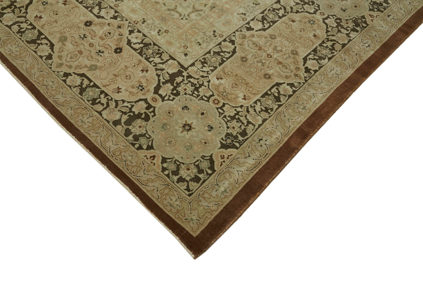 13x19 Beige Oushak Rug - 43505