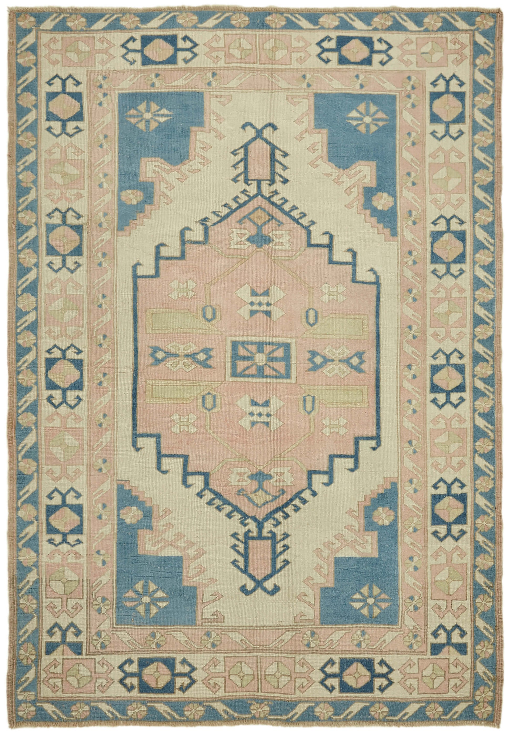 6x9 Beige Anatolian Rug - 43590