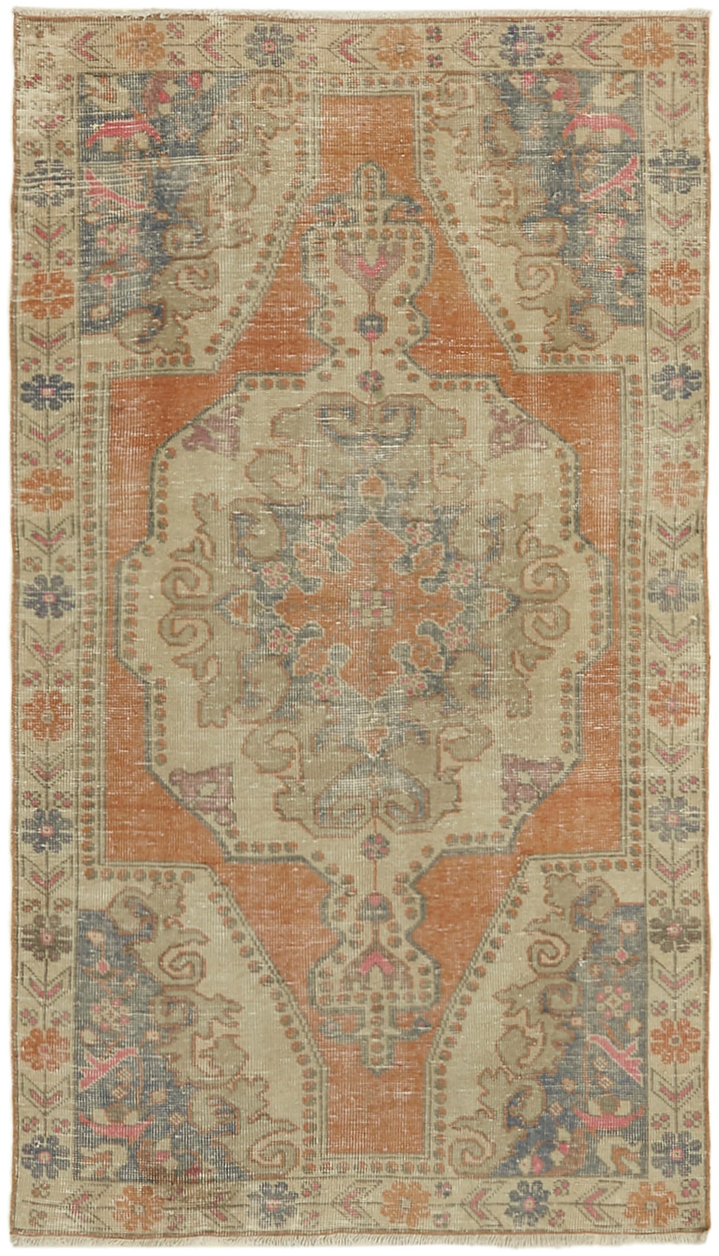 4x7 Beige Anatolian Rug - 43592