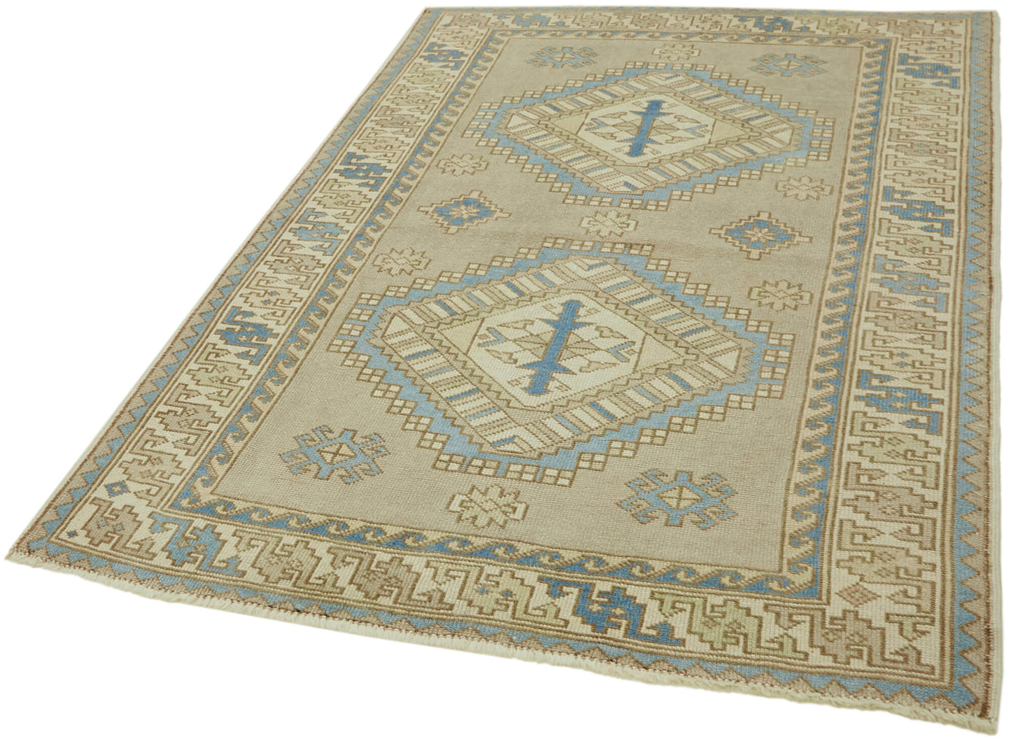 5x7 Beige Anatolian Rug - 43593