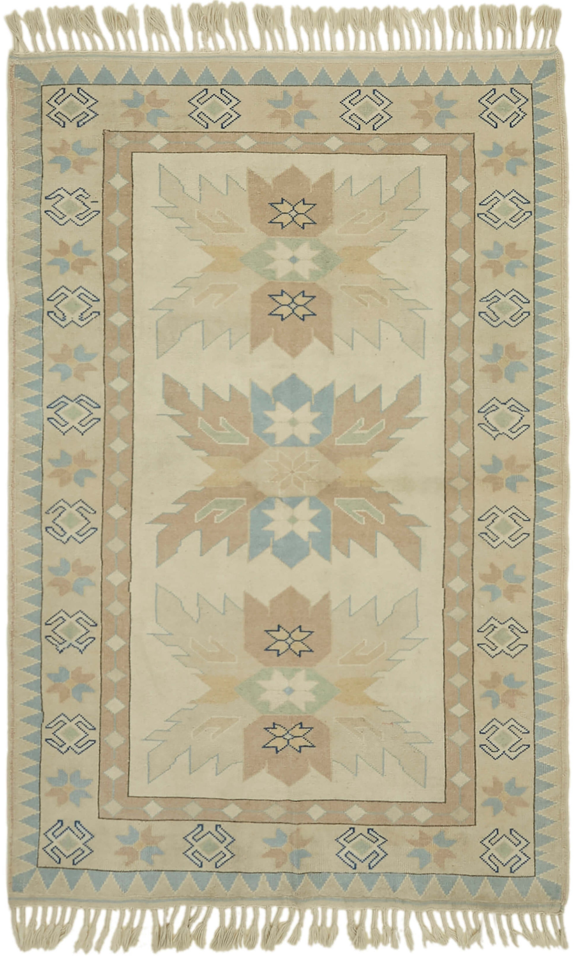 5x7 Beige Anatolian Rug - 43595