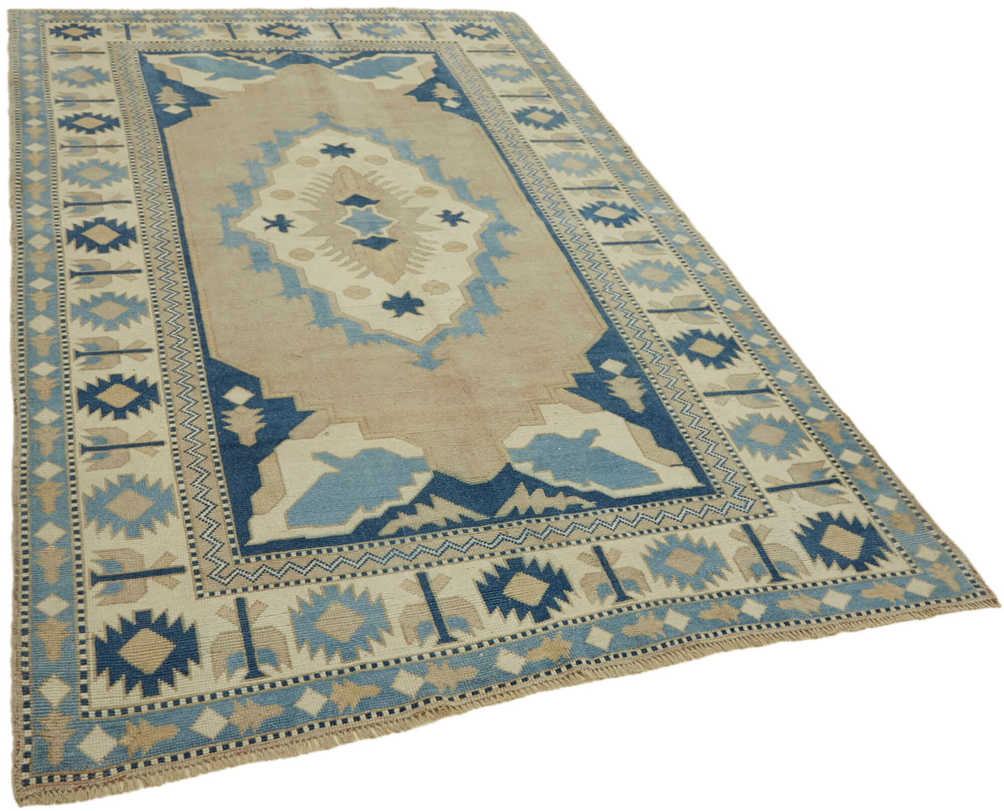 6x8 Beige Anatolian Rug - 43606