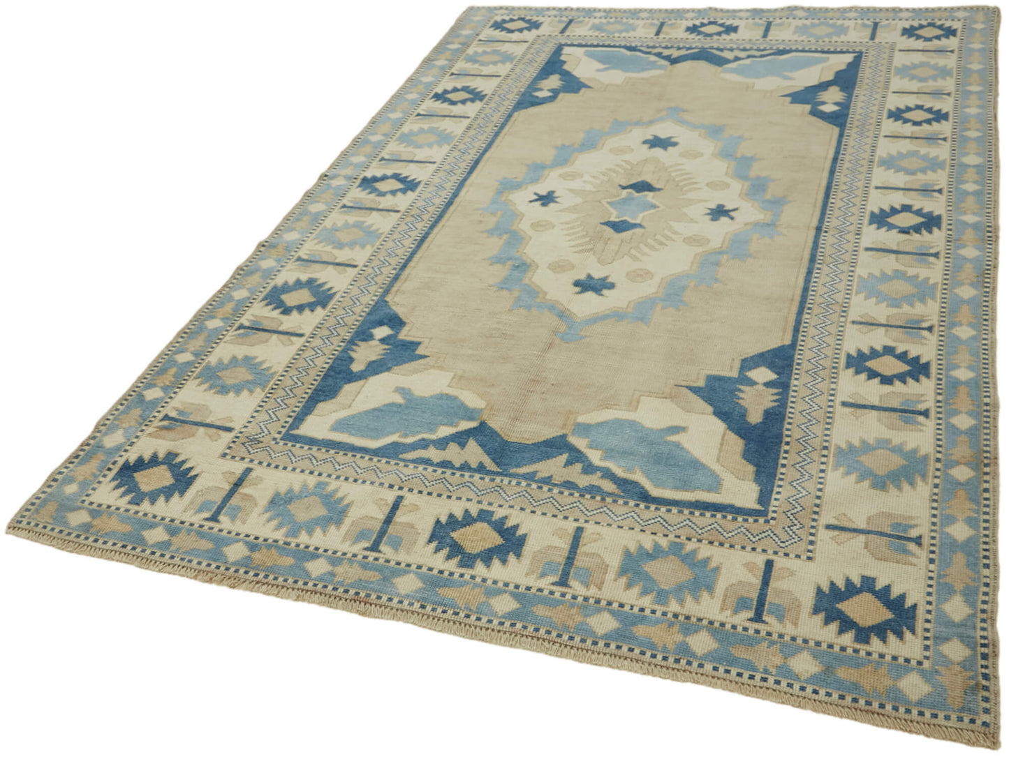 6x8 Beige Anatolian Rug - 43606