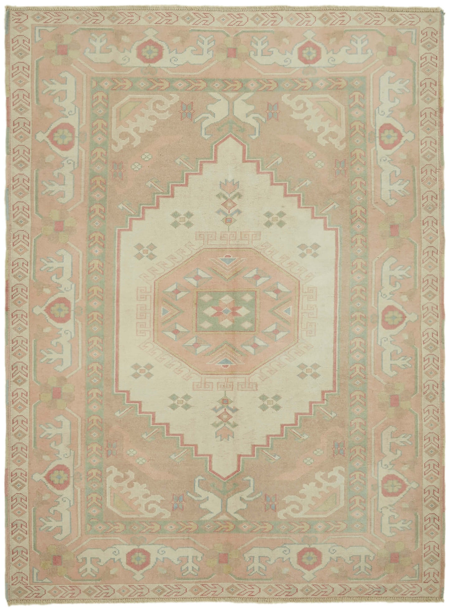 6x8 Beige Anatolian Rug - 43607