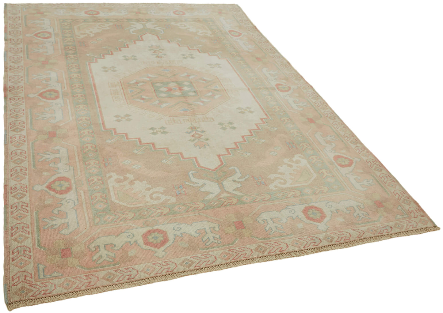 6x8 Beige Anatolian Rug - 43607