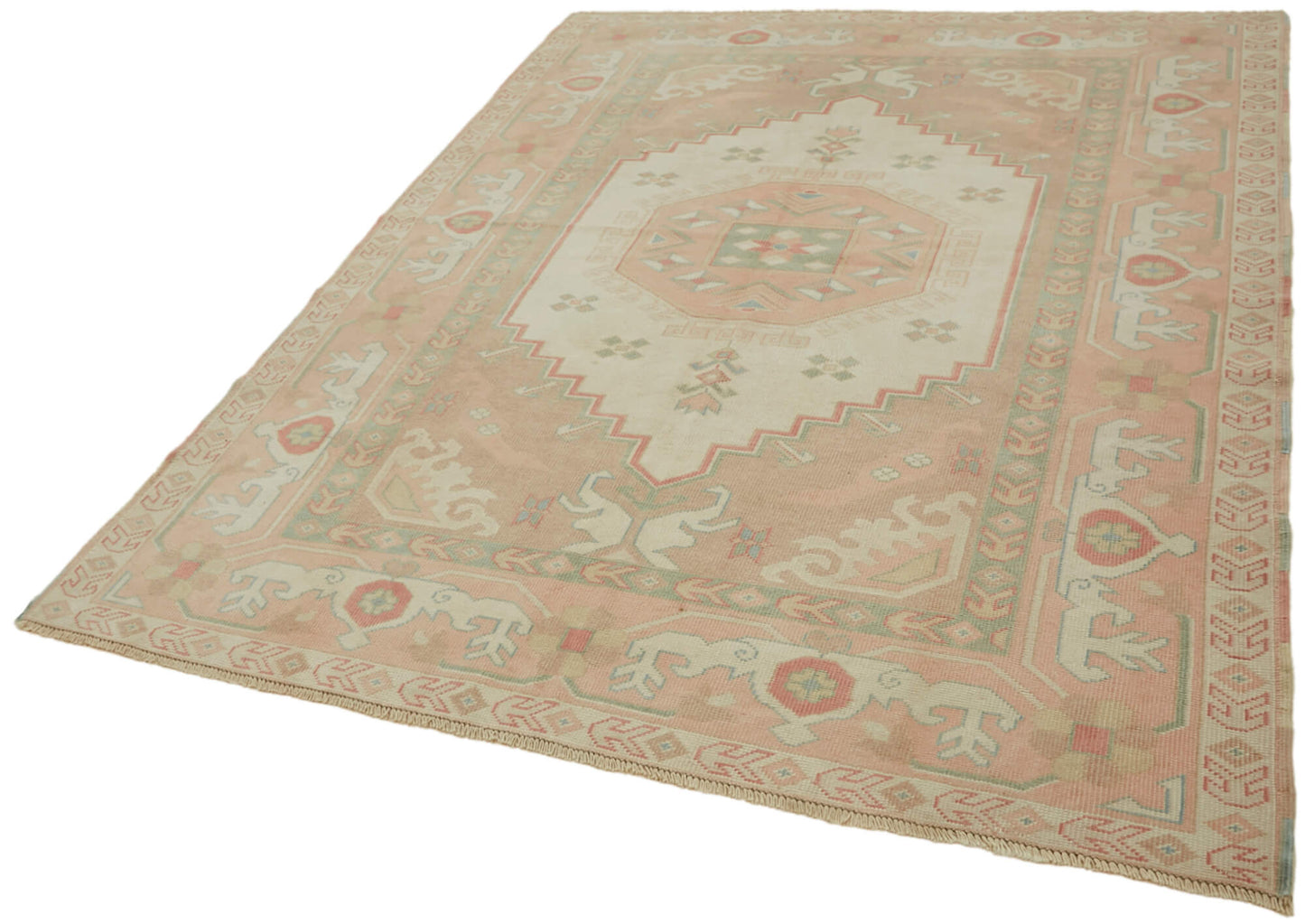 6x8 Beige Anatolian Rug - 43607