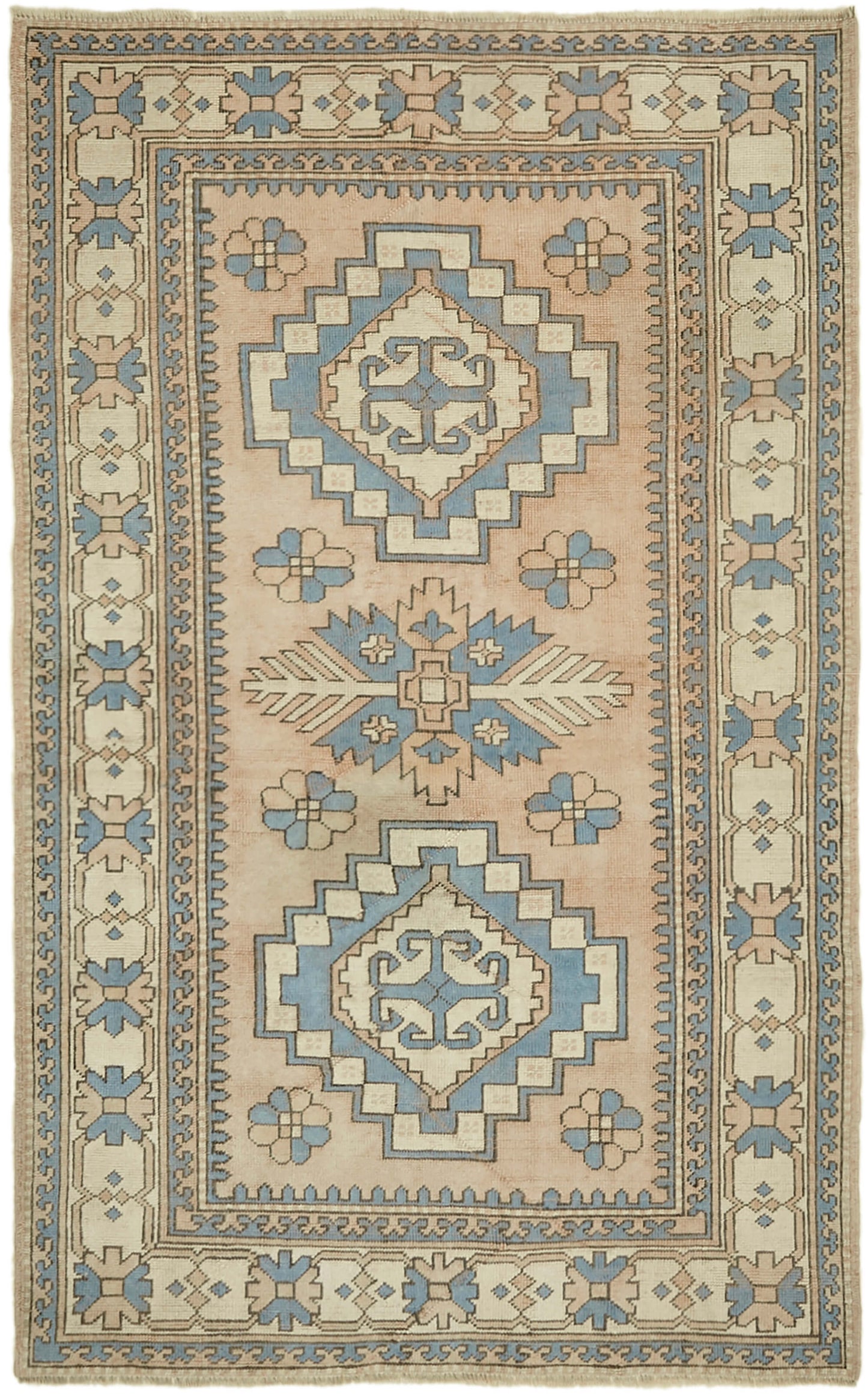 5x8 Beige Anatolian Rug - 43609