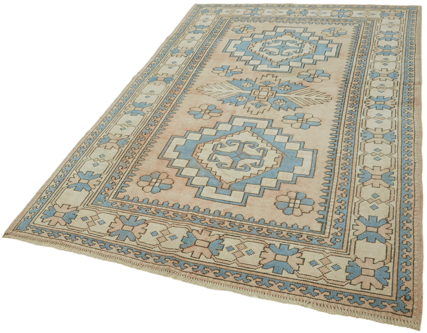 5x8 Beige Anatolian Rug - 43609