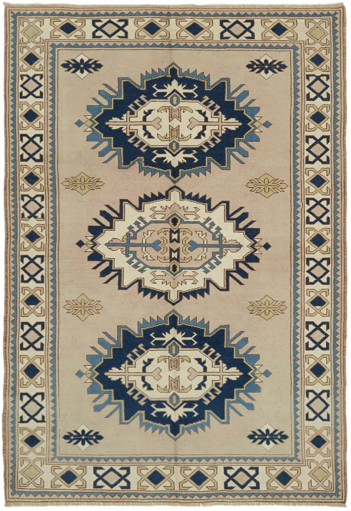 6x8 Beige Anatolian Rug - 43613