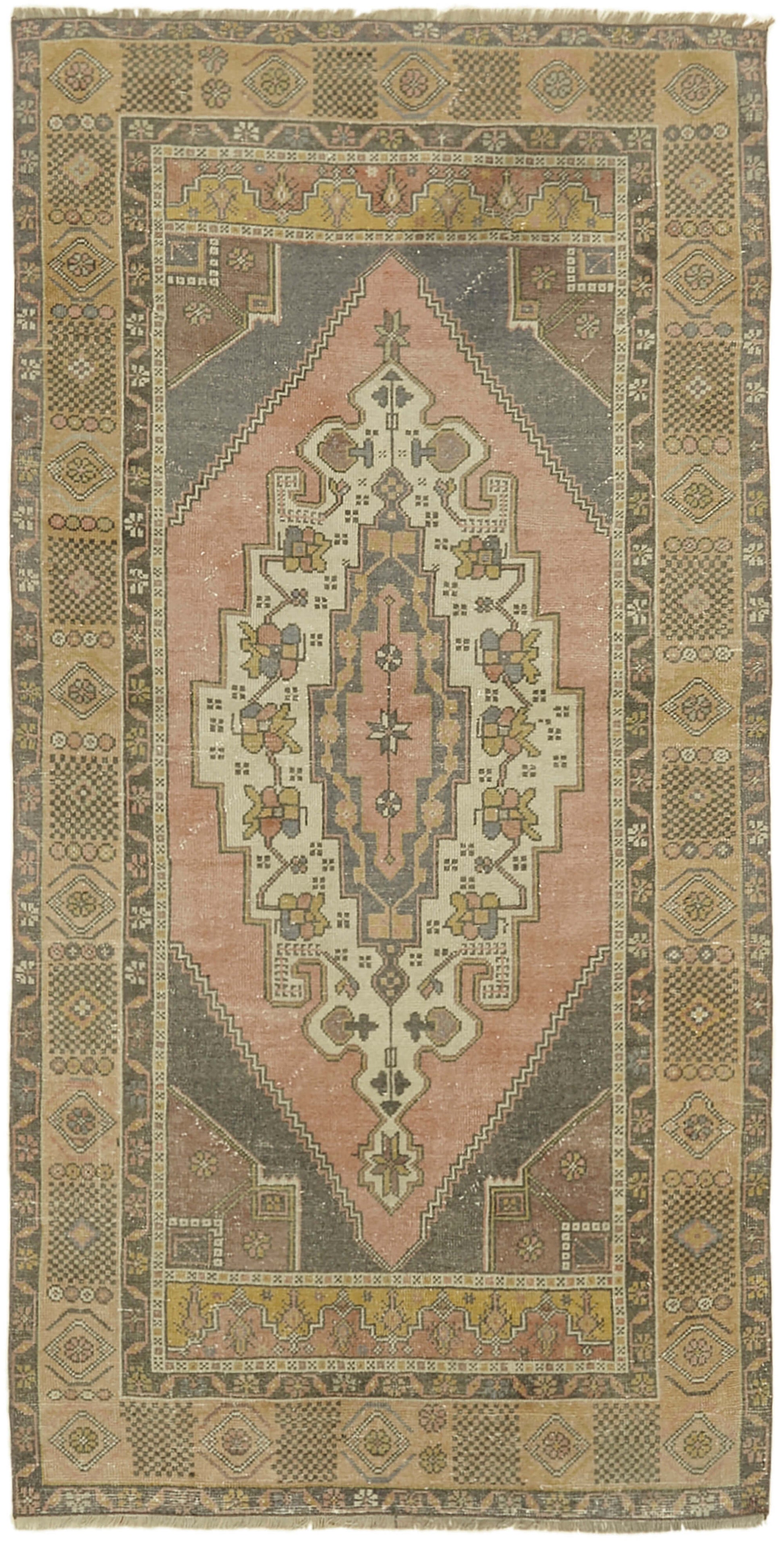 4x8 Beige Anatolian Rug - 43614