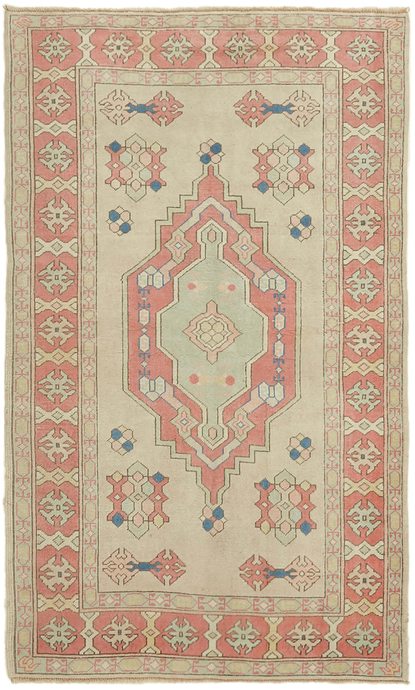 5x7 Beige Anatolian Rug - 43618