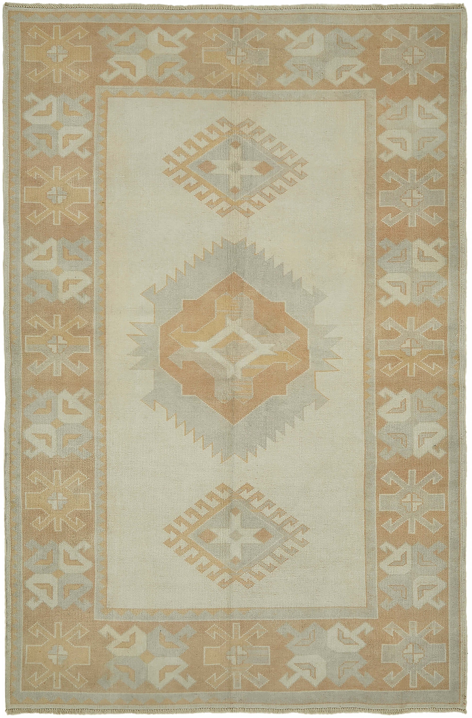 5x7 Beige Anatolian Rug - 43626