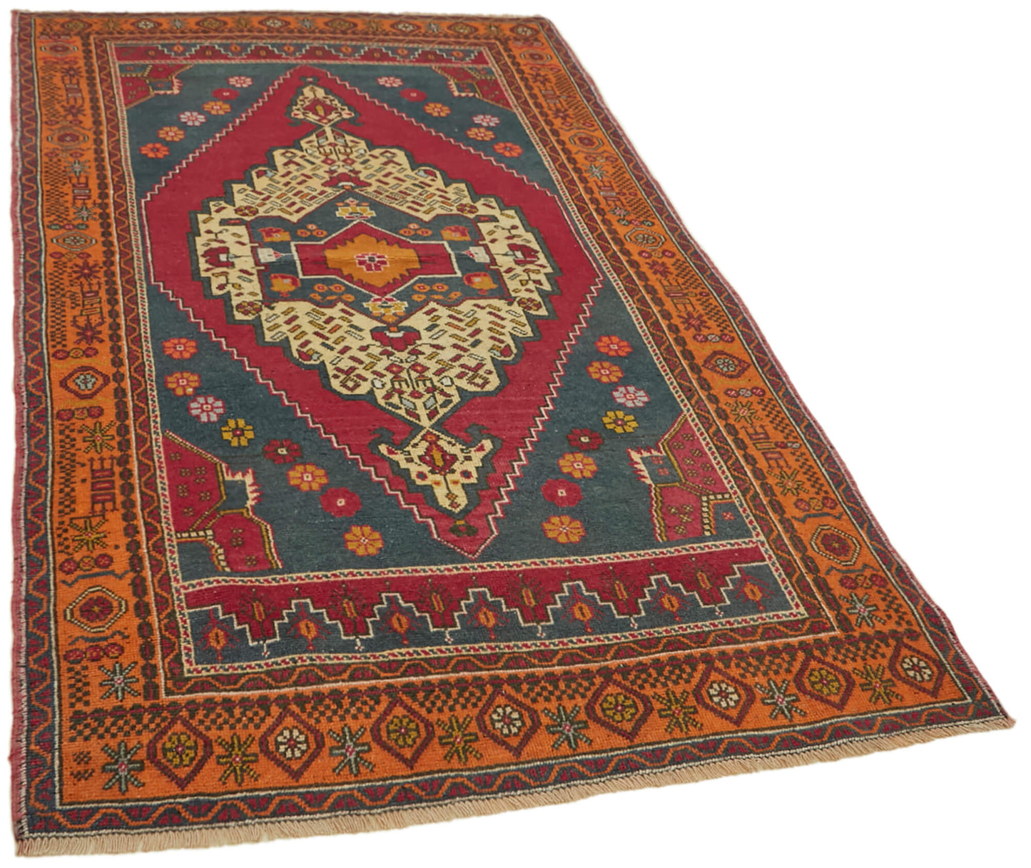 4x7 Blue Anatolian Rug - 43635