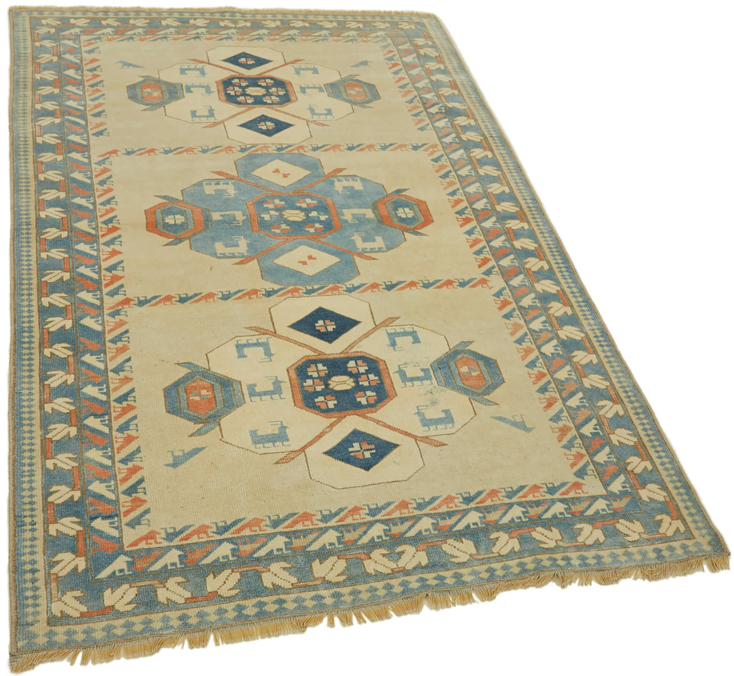 4x6 Beige Anatolian Rug - 43639