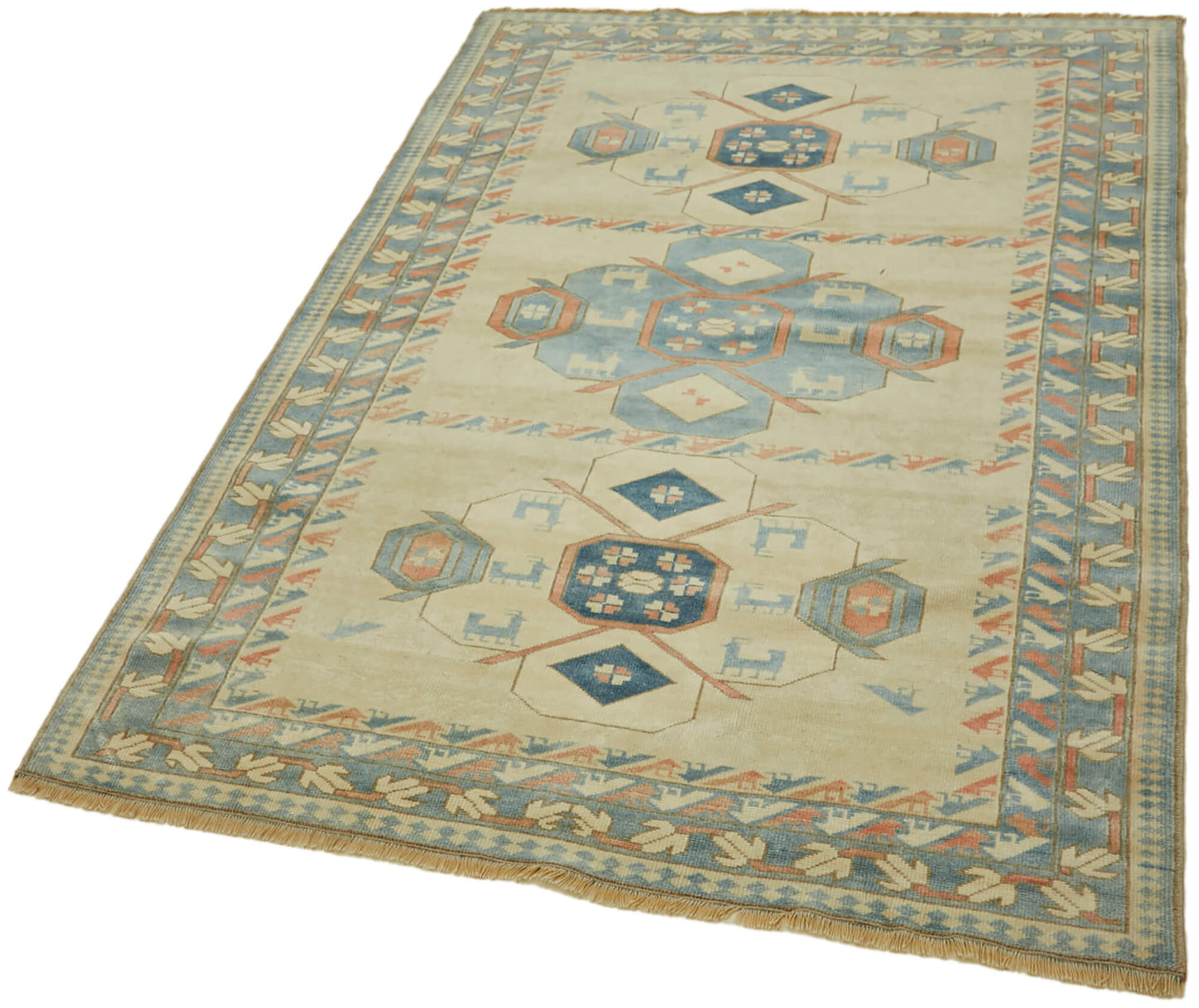 4x6 Beige Anatolian Rug - 43639