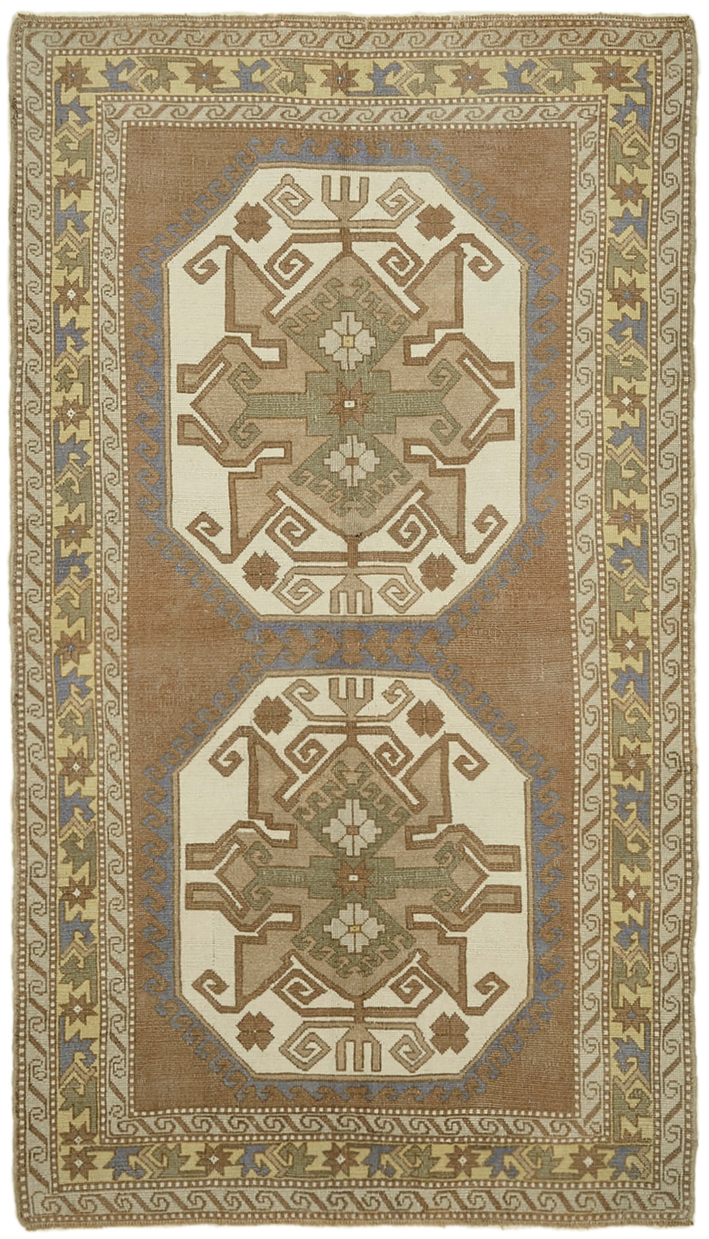 5x9 Beige Anatolian Rug - 43645