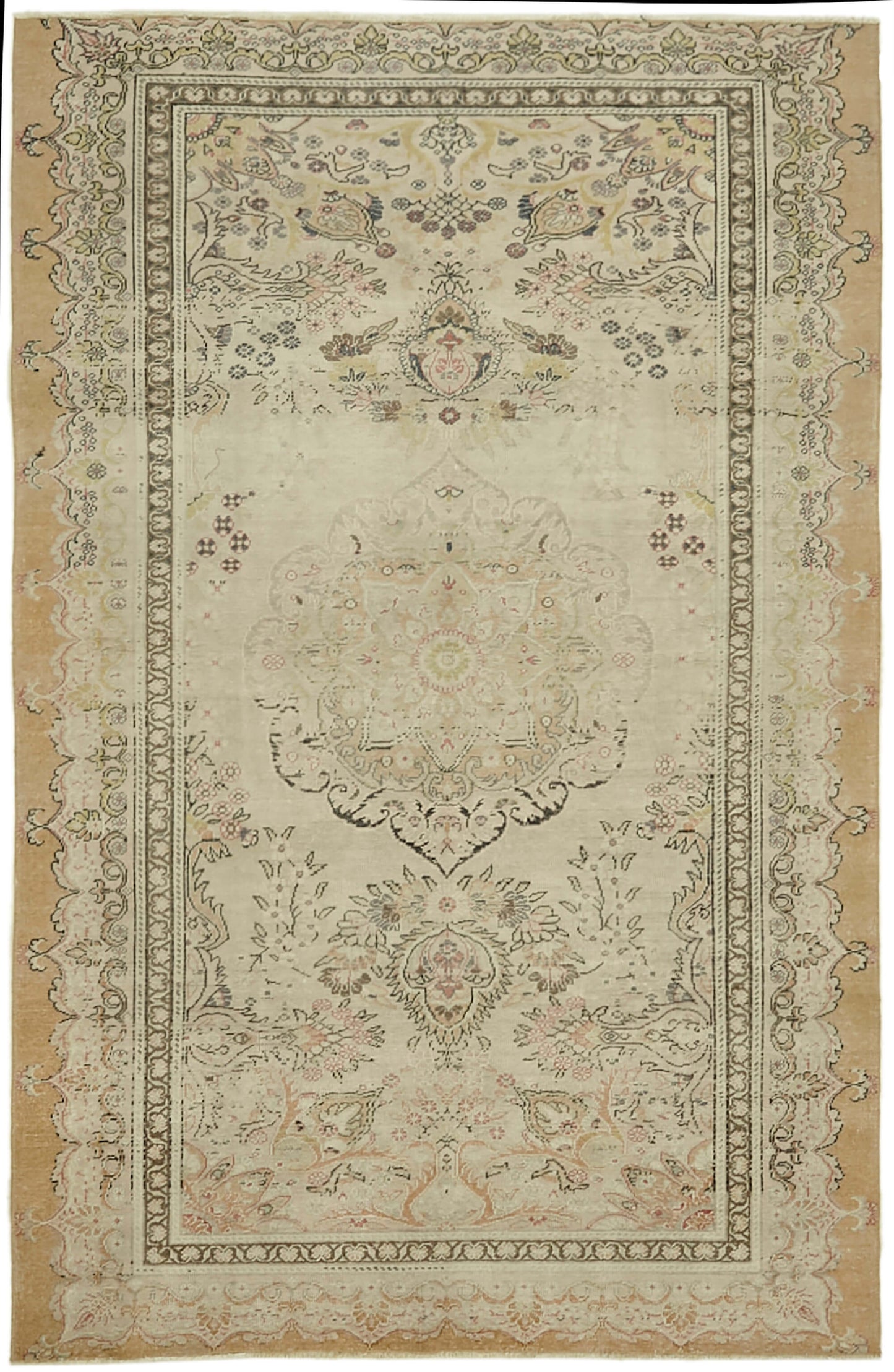 4x7 Beige Anatolian Rug - 43649