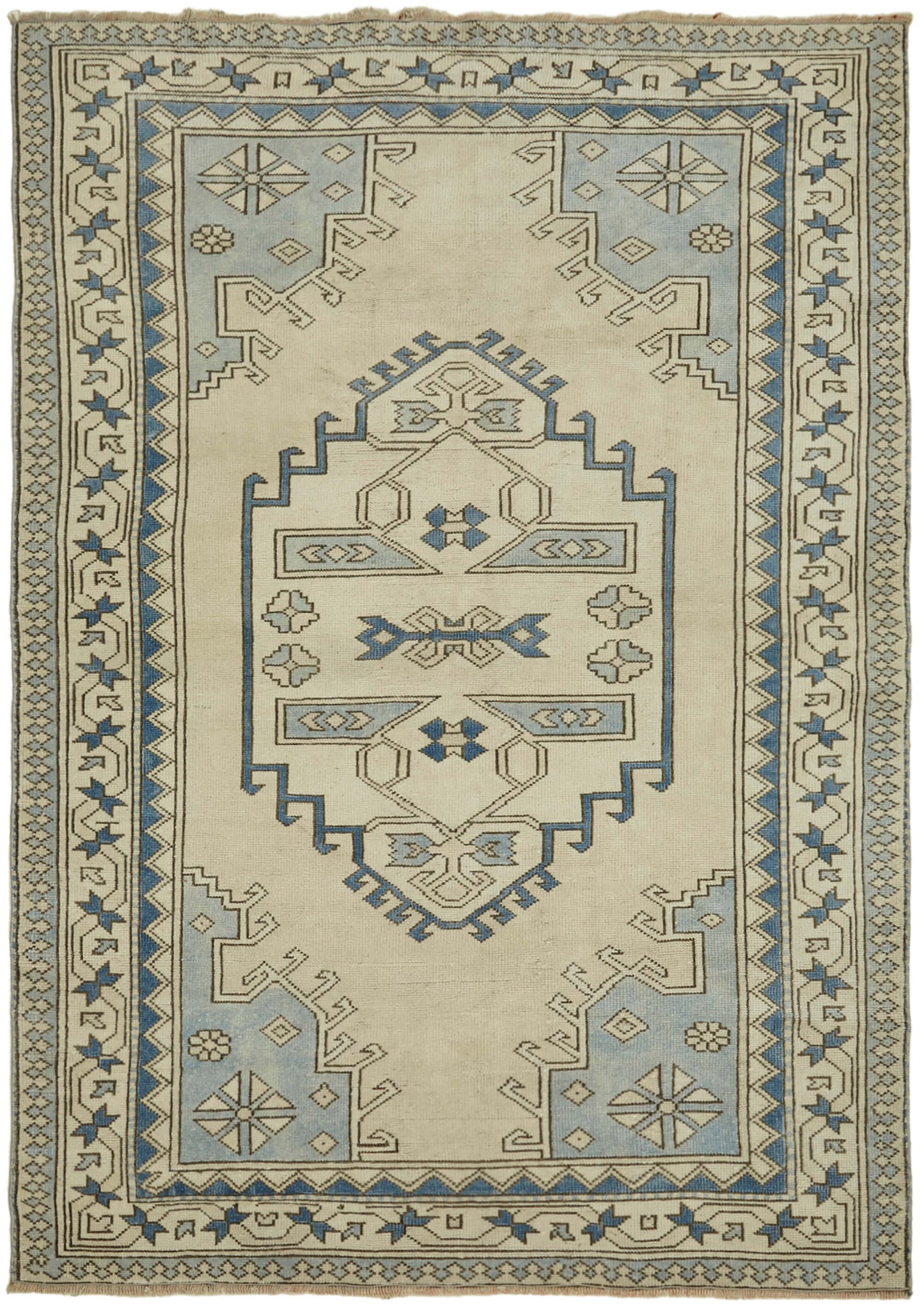 5x7 Beige Anatolian Rug - 43658