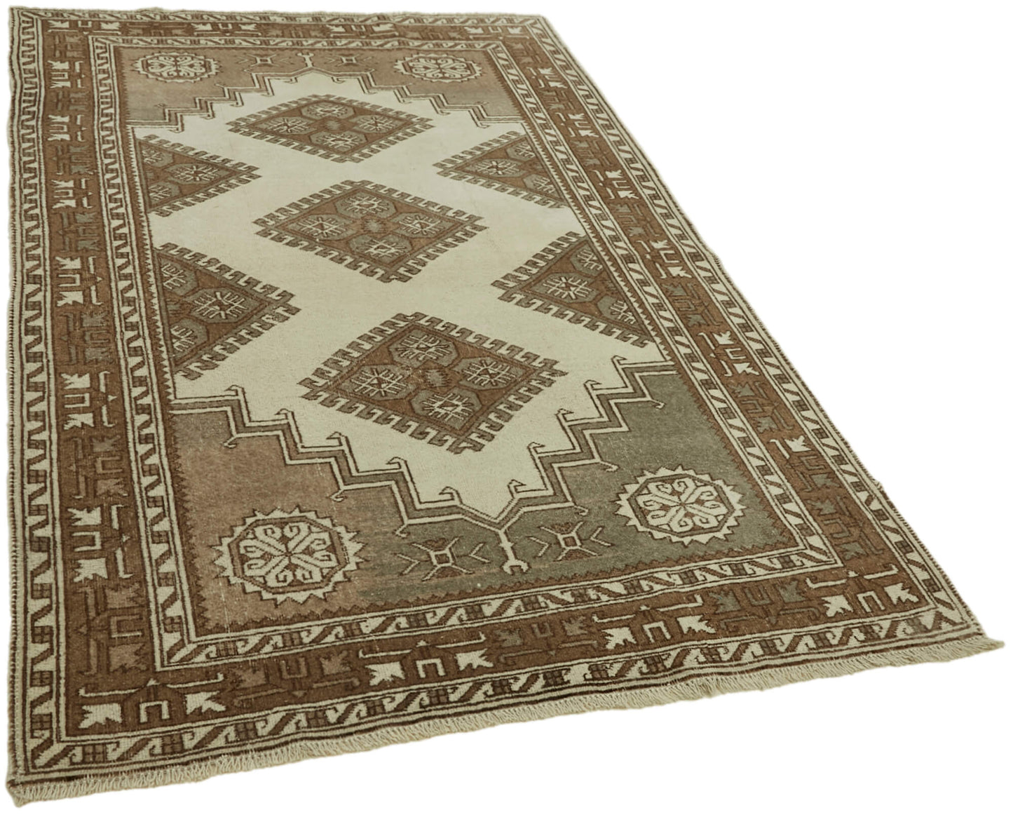 5x7 Beige Anatolian Rug - 43659