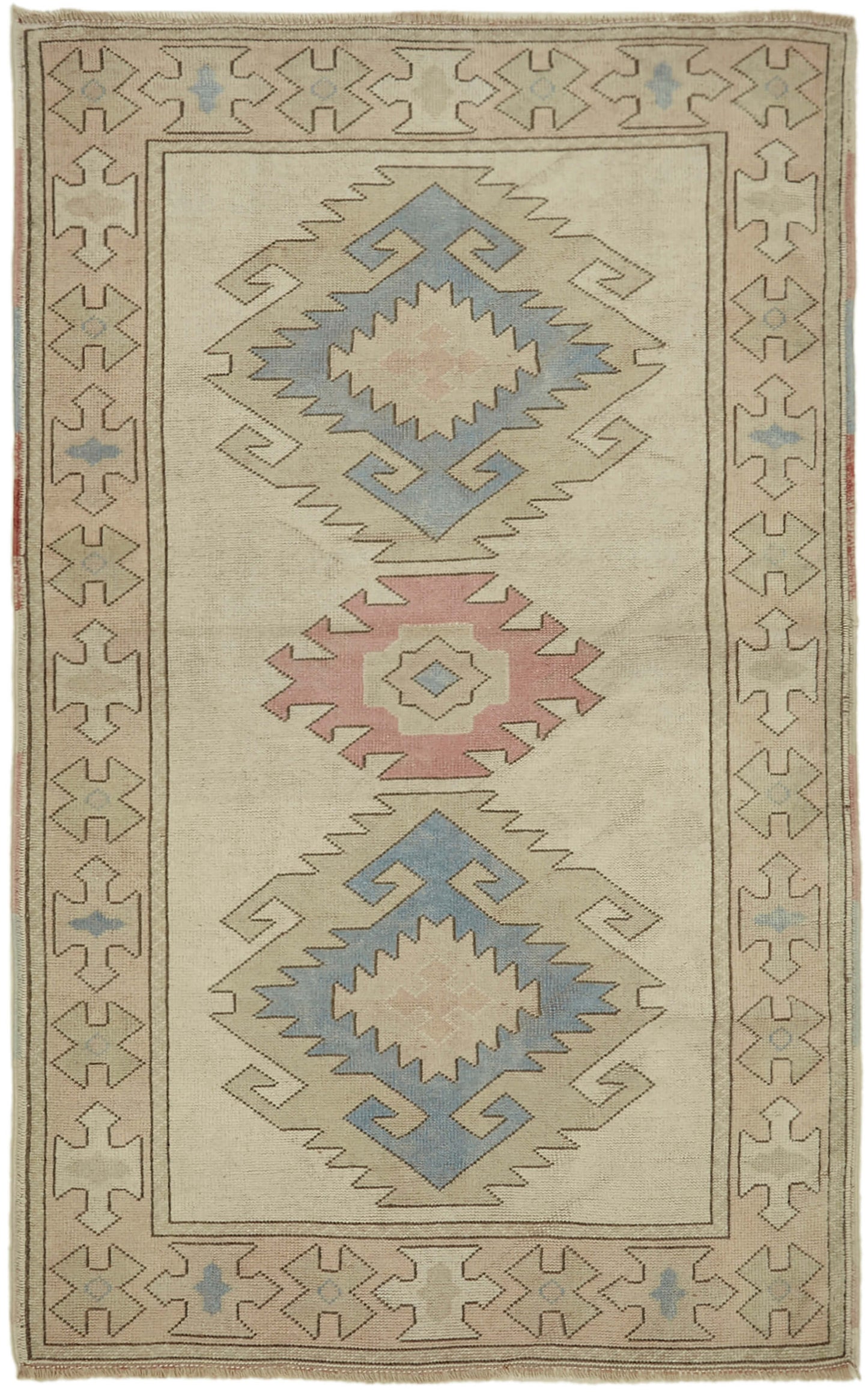 4x7 Beige Anatolian Rug - 43670