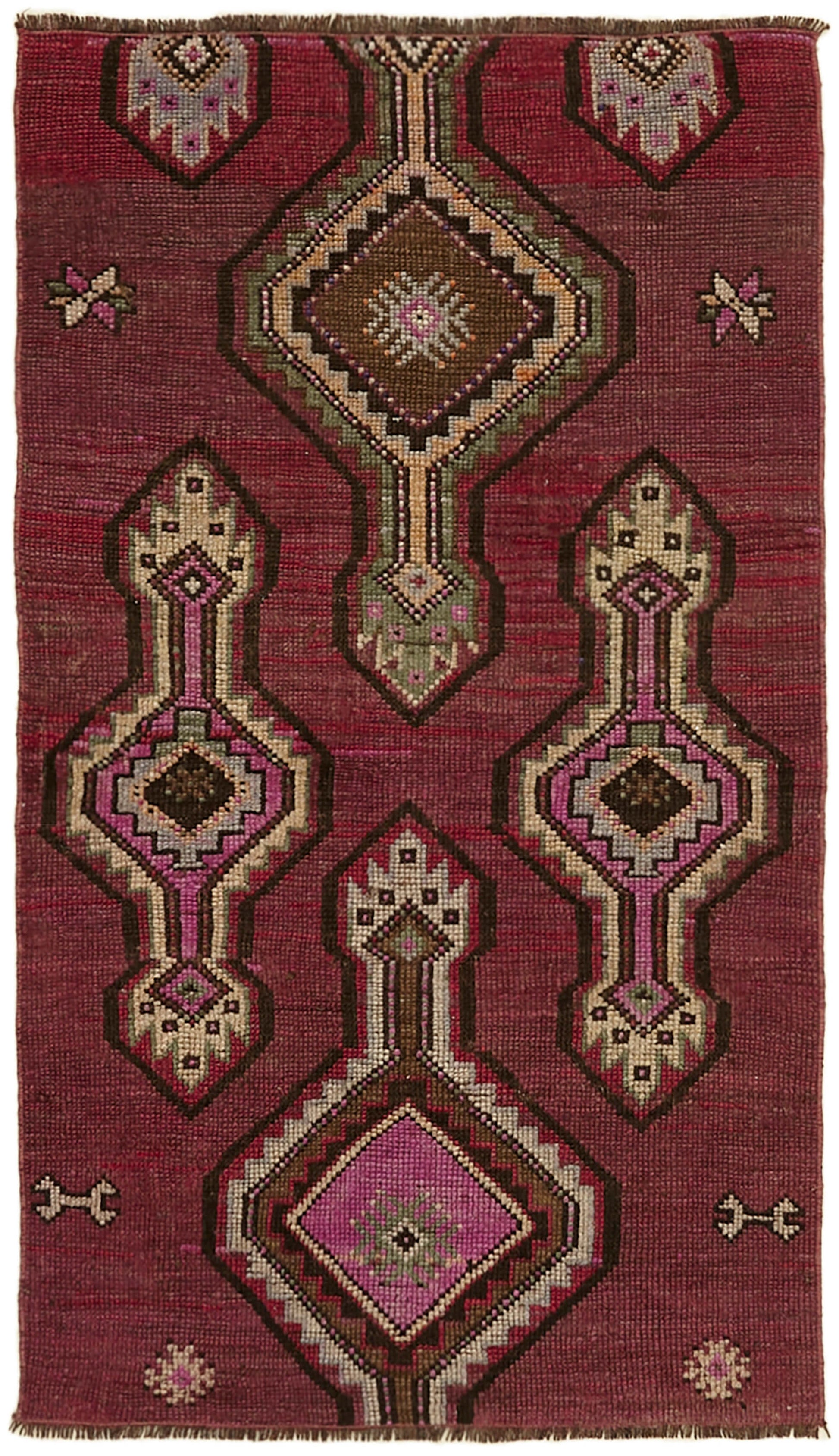 3x4 Purple Anatolian Rug - 43681