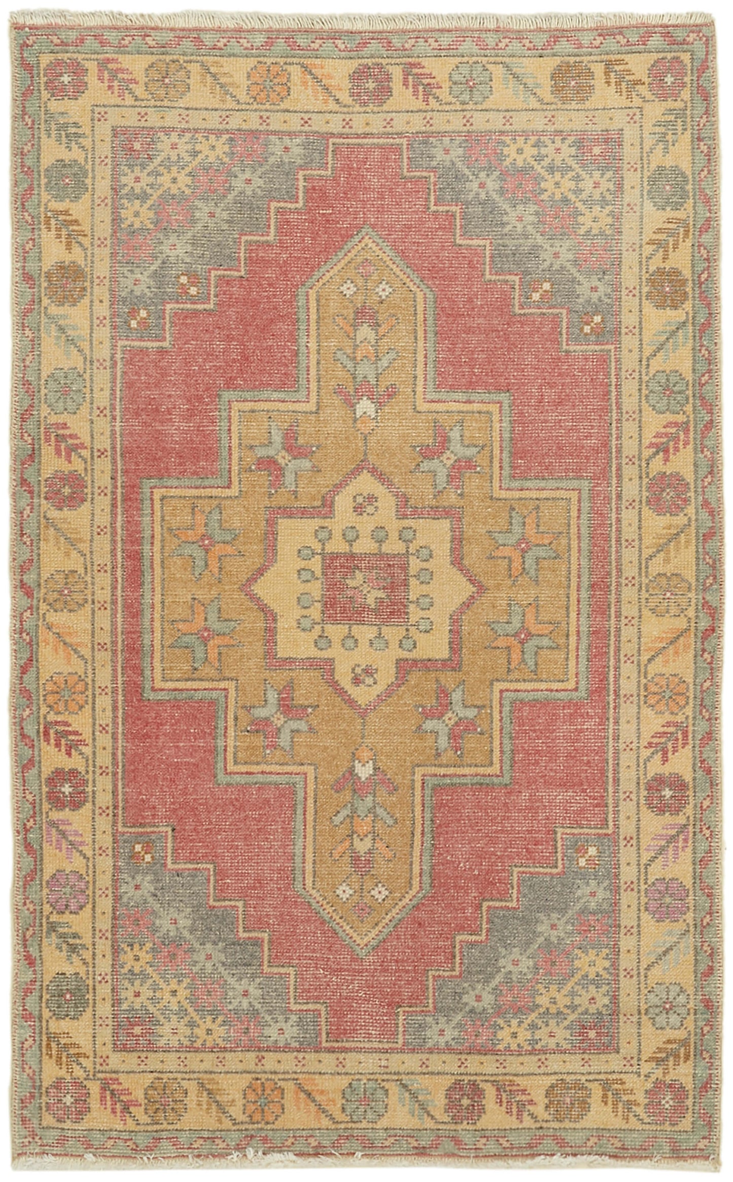 3x6 Pink Anatolian Rug - 43687