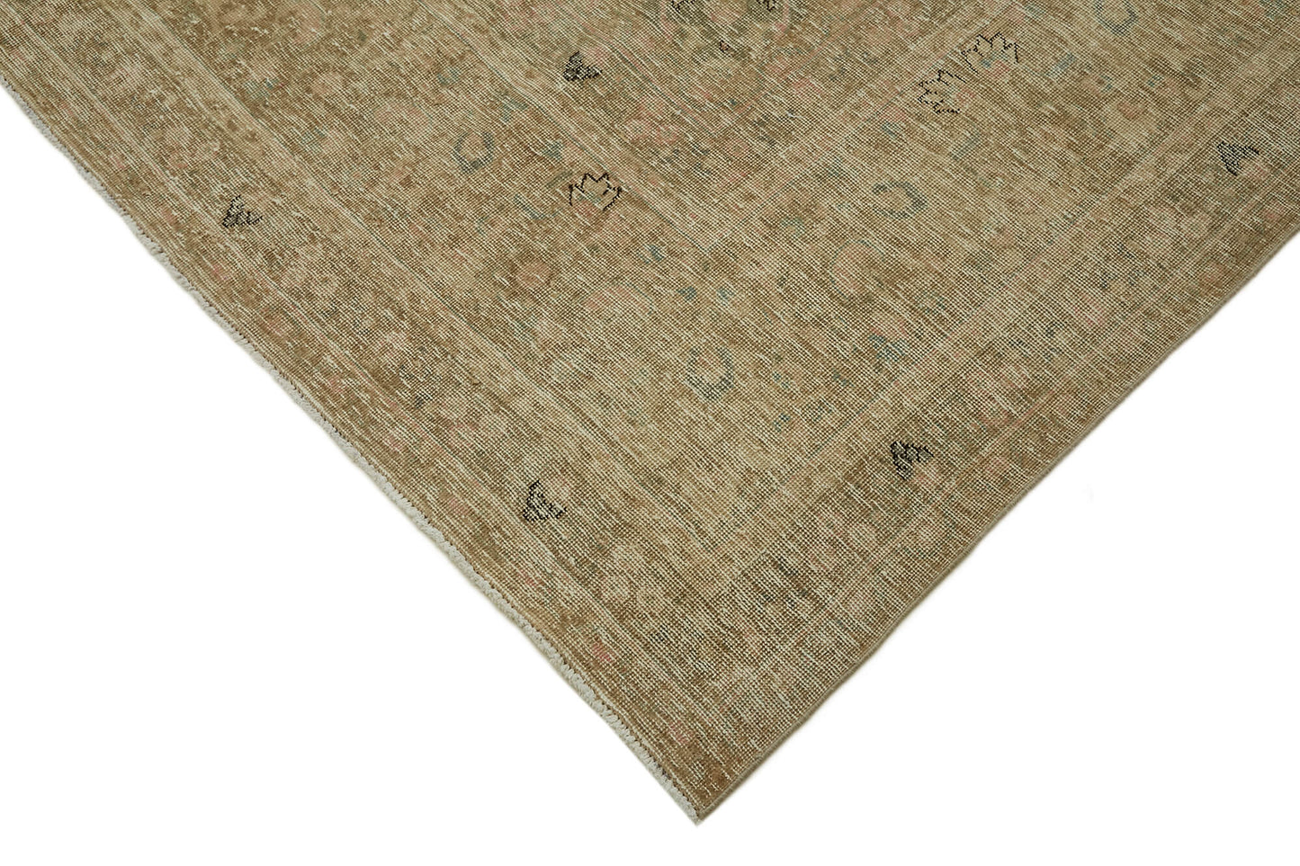 10x13 Beige Vintage Large Area Rug - 43942