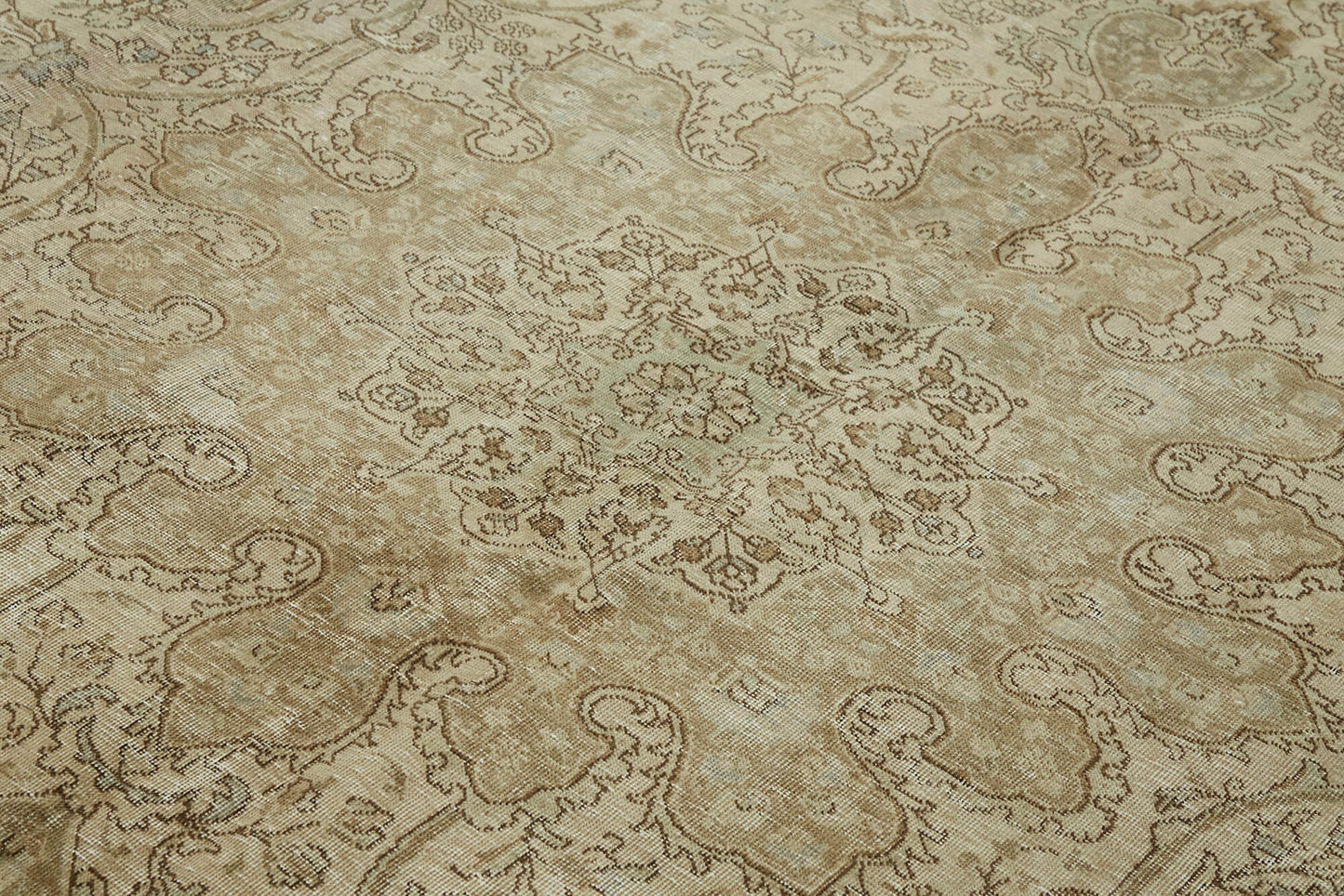 9x12 Beige Vintage Large Area Rug - 43945