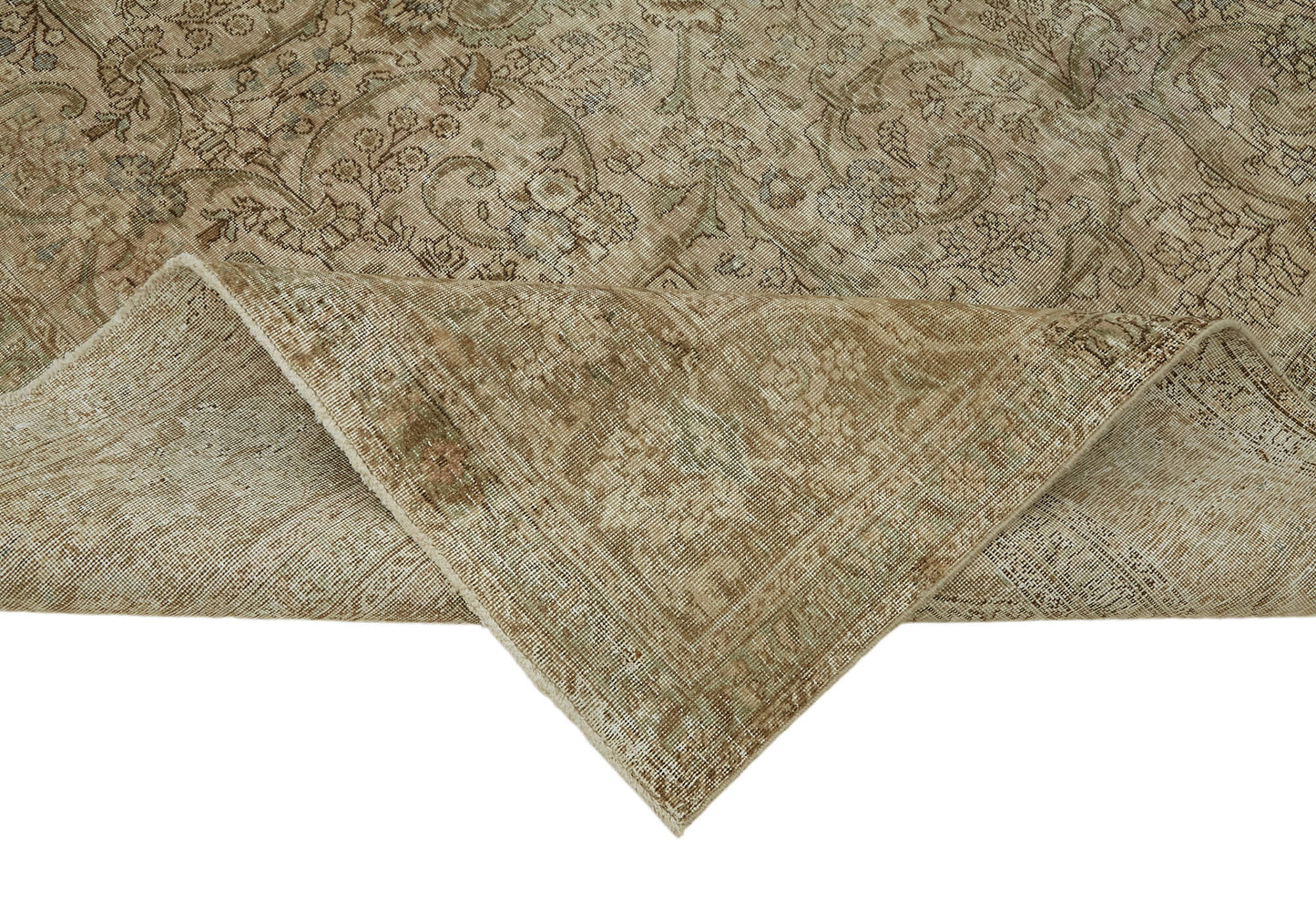 9x12 Beige Vintage Large Area Rug - 43945