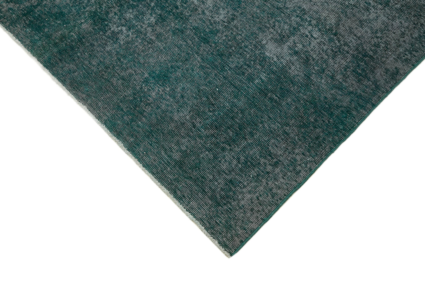 10x13 Turquoise Overdyed Large Area Rug - 43946