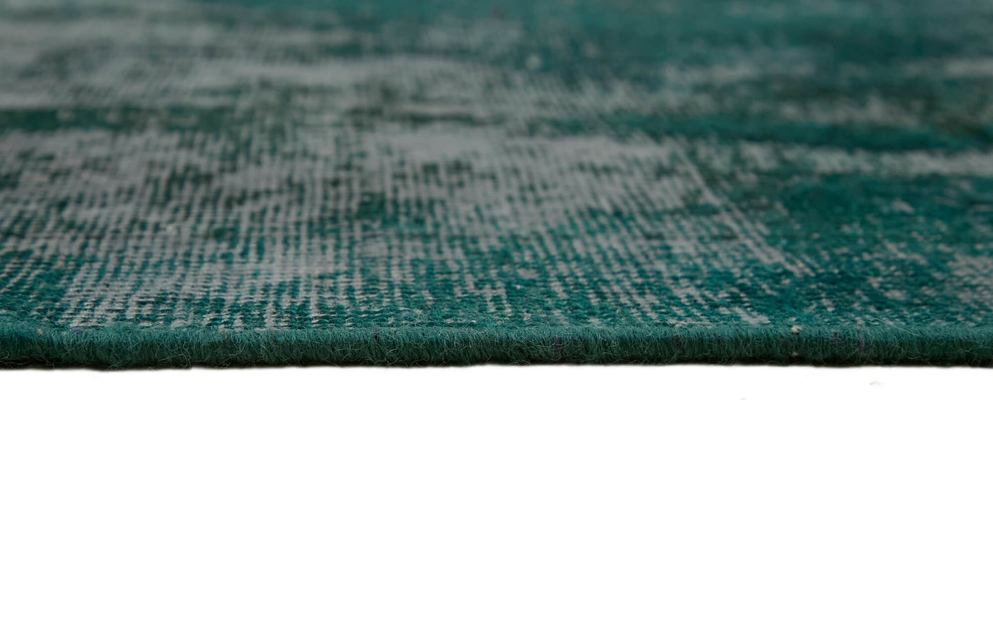 10x13 Turquoise Overdyed Large Area Rug - 43946