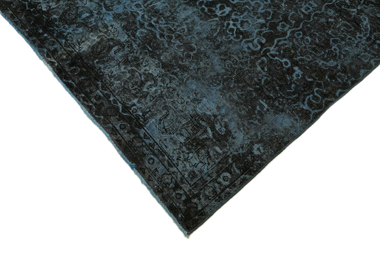 9x12 Blue Overdyed Large Area Rug - 43949