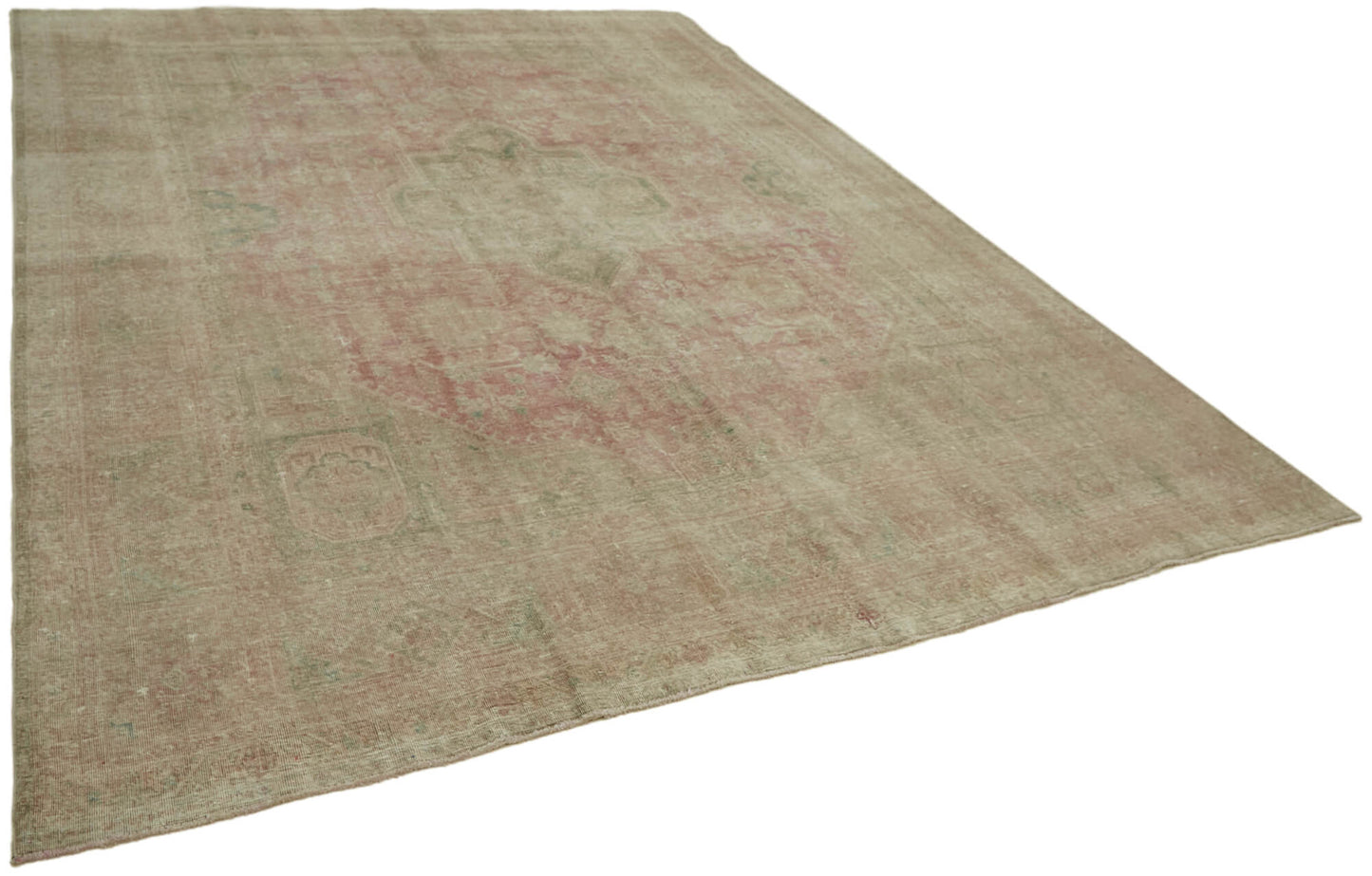 10x13 Beige Vintage Large Area Rug - 43950