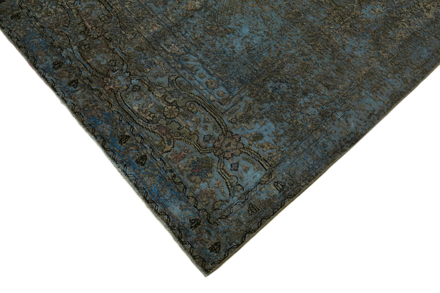 10x13 Blue Overdyed Large Area Rug - 43958