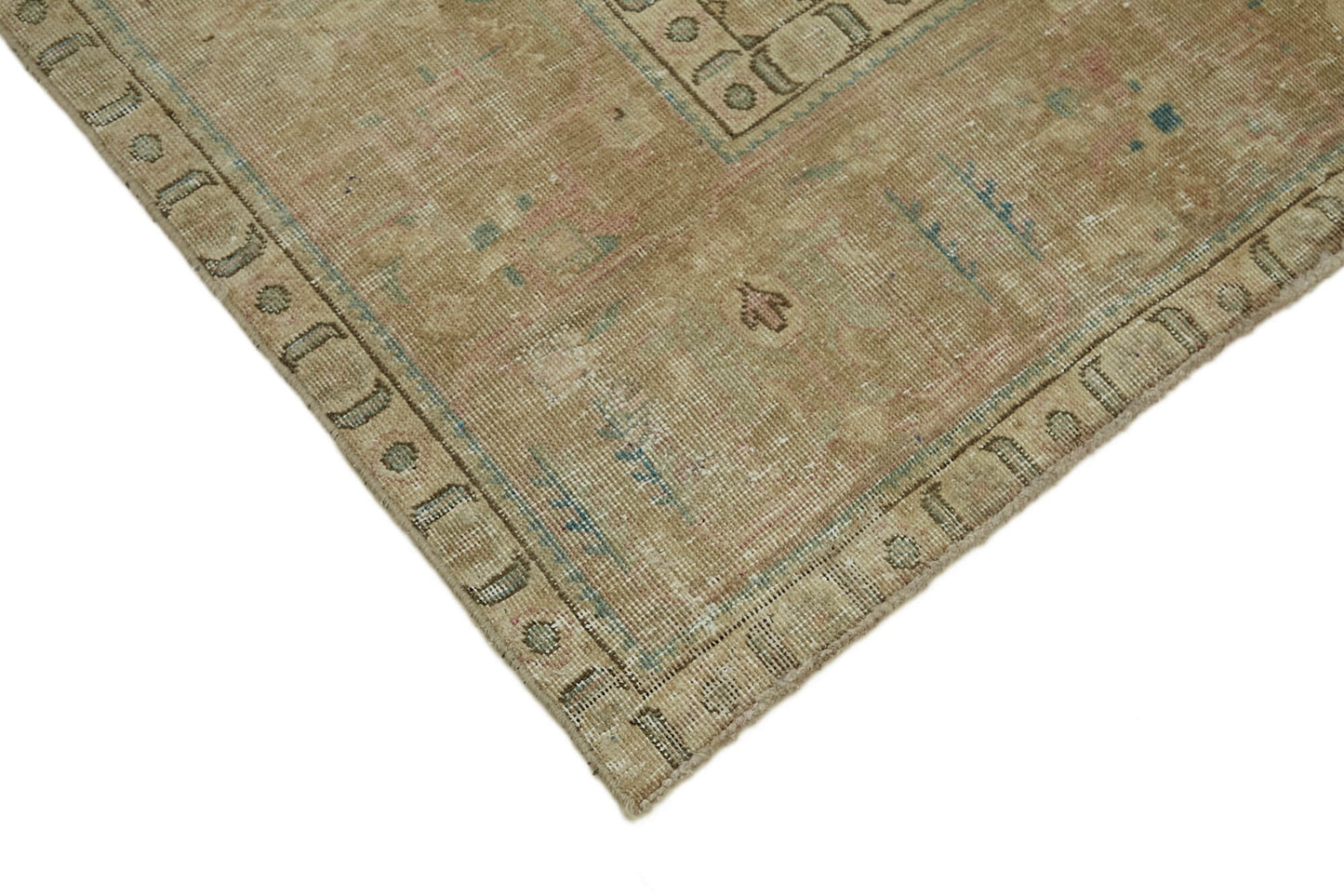 10x13 Beige Vintage Large Area Rug - 43959