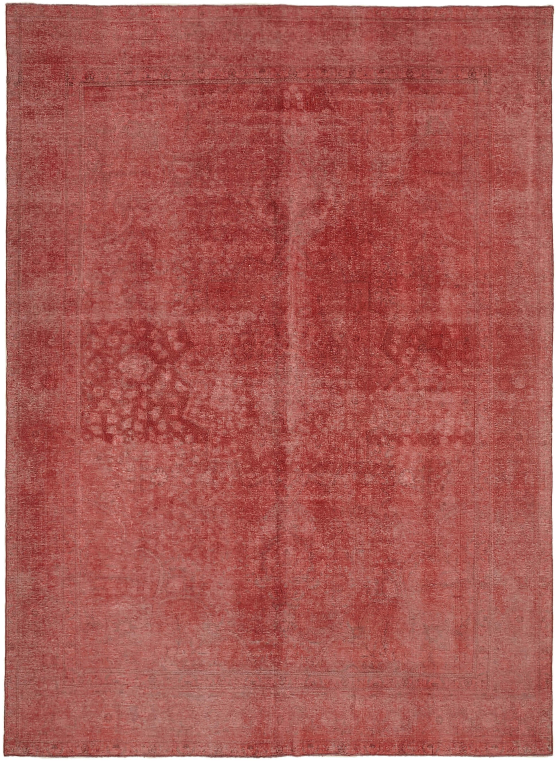 9x12 Red Overdyed Large Area Rug - 43967