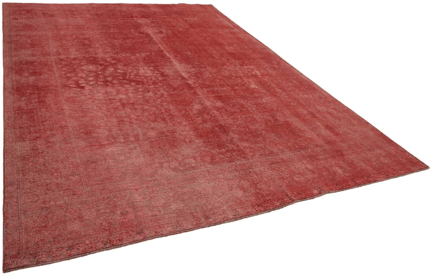 9x12 Red Overdyed Large Area Rug - 43967