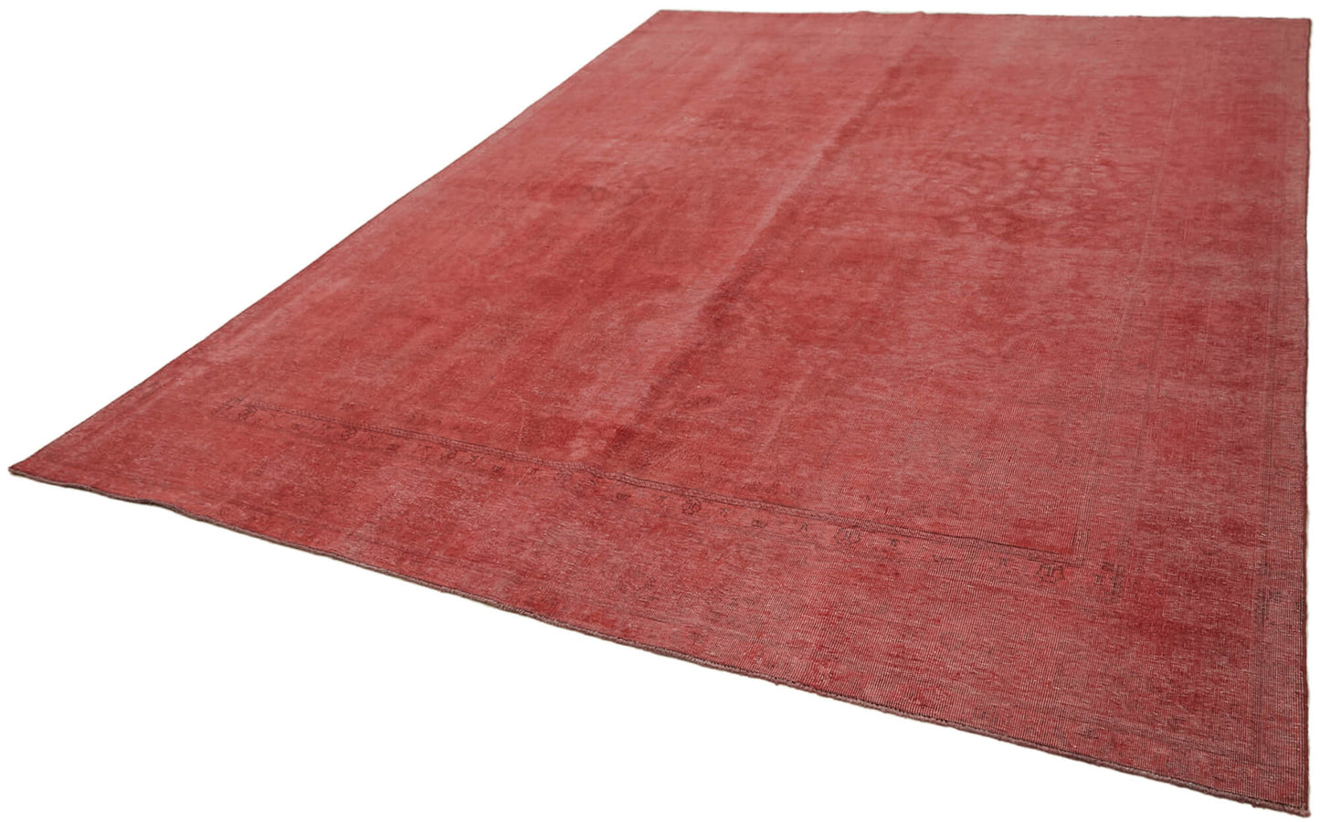 9x12 Red Overdyed Large Area Rug - 43967