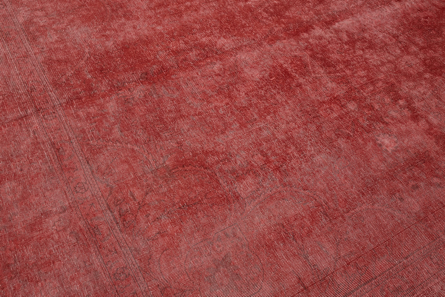 9x12 Red Overdyed Large Area Rug - 43967